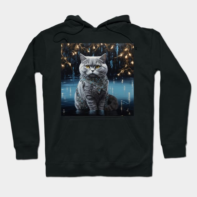 Luminoius British Shorthair Hoodie by Enchanted Reverie